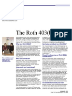 The Roth 403b