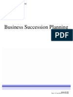 Business Succession Planning Case