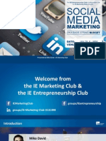 IE Marketing Club - Social Media Marketing on a Shoe-String Budget