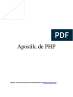 Apostila de PHP(Bruno Rodrigues Siqueira)