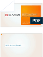2012 Results Presentation