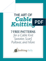 7 Free Cable Knitting Patterns