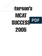 MCAT-Peterson's MCAT Success