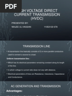 High Voltage Direct Current Transmission