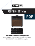 L6 LINK Connectivity Guide For POD HD & DT Amplifiers v2.10 - English (Rev A)
