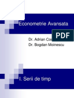 Econometrie Avansata