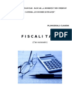 Fiscalitate (Curs)