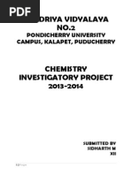 Download Chemistry Investigatory Project Setting Of Cement by sidharth1196 SN204814672 doc pdf