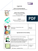 LD Partnership Agenda