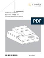 Sartorius YDP20-0CE Printer