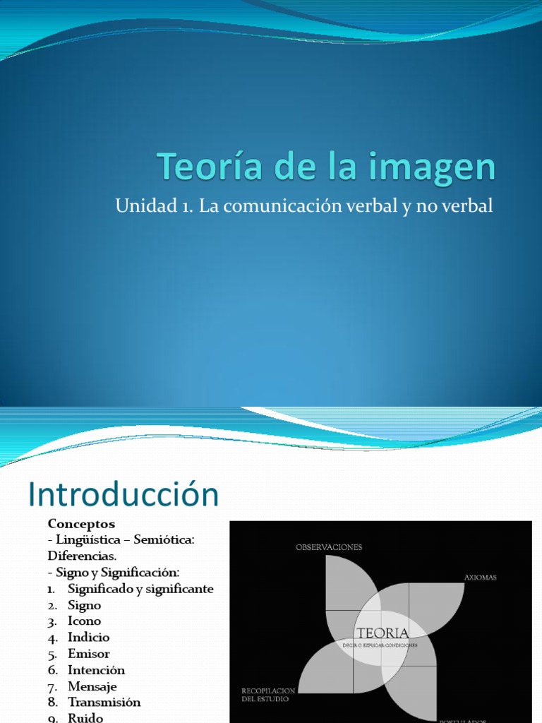 Teoria de La Imagen Clase 1 PDF | PDF