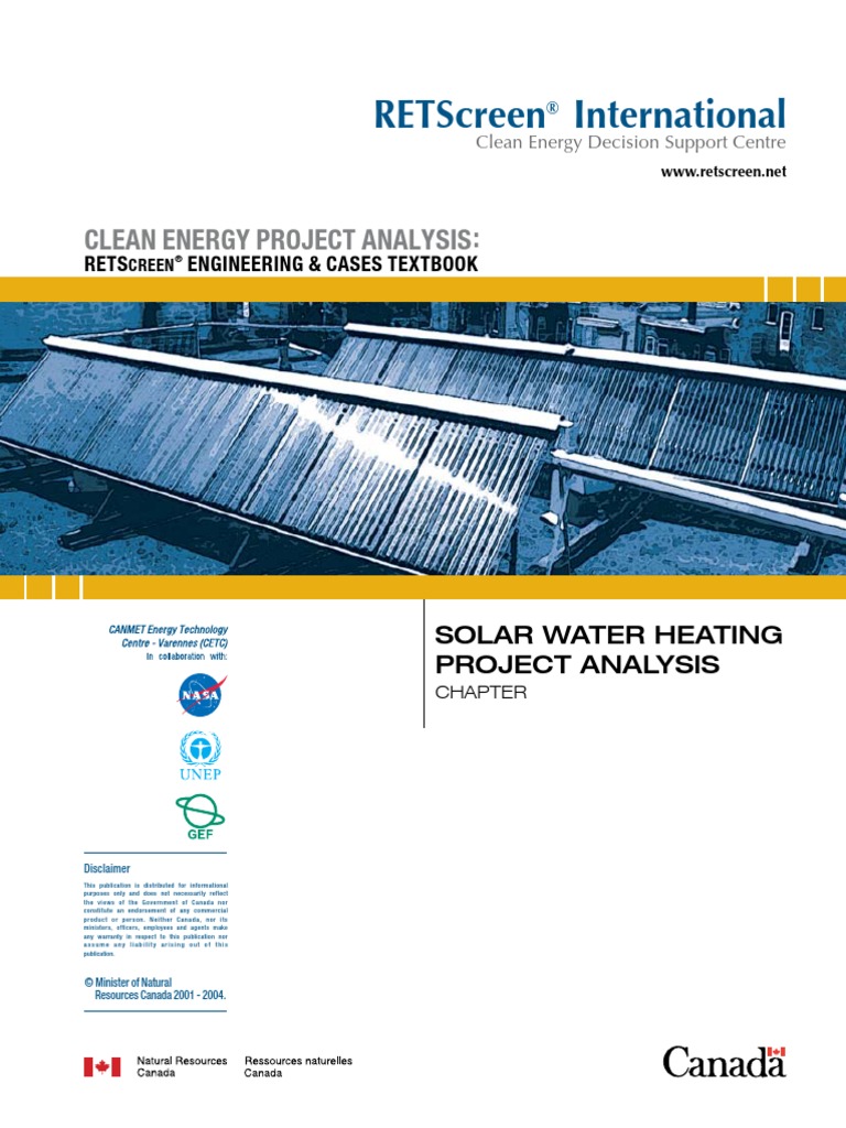 Textbook - Solar Water Heating | PDF