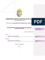 Modelo de Caratula y Preliminares