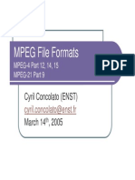Mpeg File Formats