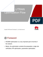 51010199 OWJ200101 WCDMA UTRAN Optimization Flow With Comment ISSUE1 0