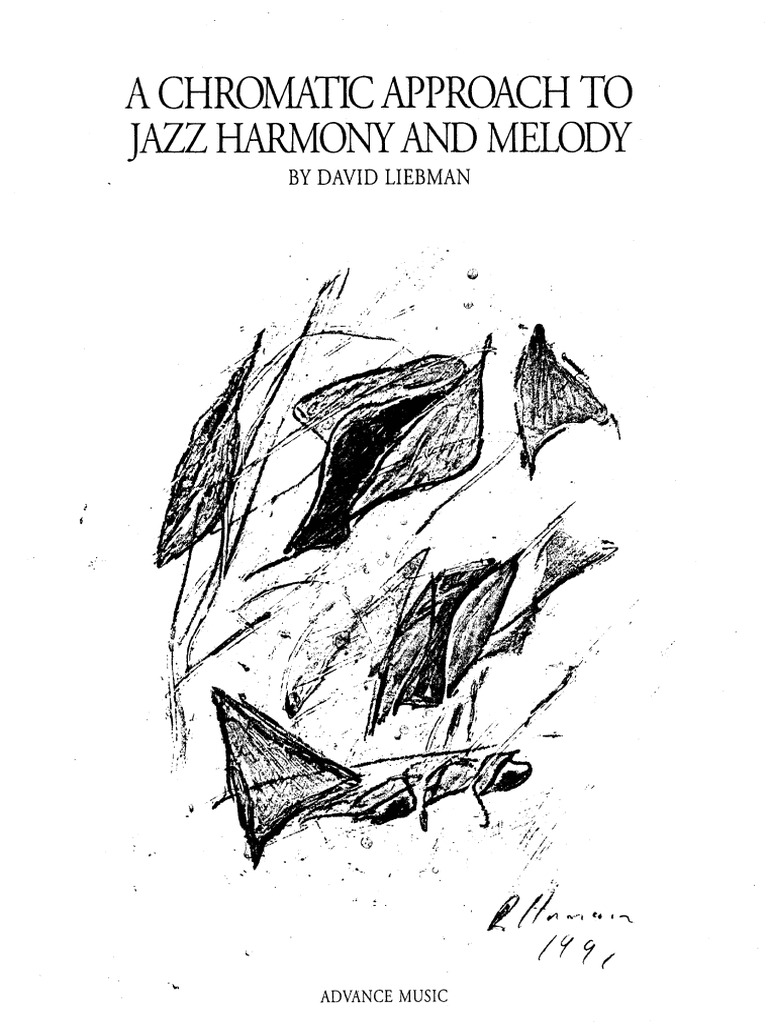 Dave Liebman A Chromatic Approach To Jazz Harmony And Melody