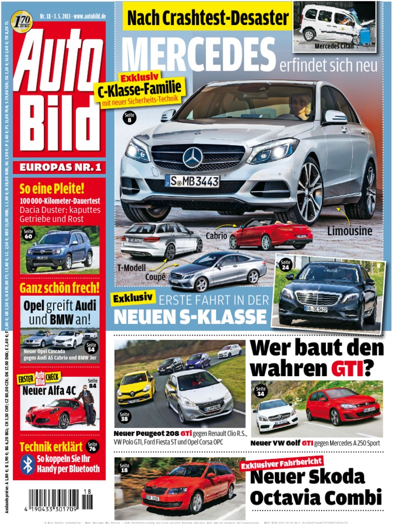 Auto Bild Magazin - 3 Mai 2013