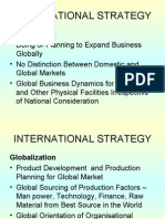 International Strategy