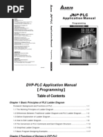 Download DVP-PLC Application Manual Programming Table of Contents by mubs73 SN20484002 doc pdf