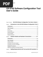 gx-9100 software configuration tool