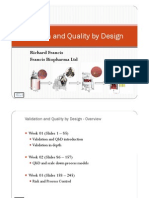 UCL Validation and QbD Lecture Slides 2014 Week 1RF