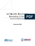 LQAS Protocol For Parallel Sampling