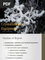 Types of crystallizers