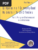 Download Comparison of Community-Based Models for Youth Offenders Part 1 by socialscienceresearchcenter SN20488164 doc pdf