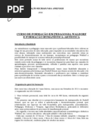 Curso Pedagogia Waldorf