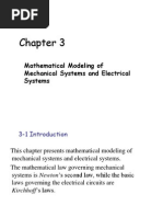 Mathematical Modeling of Mechanical Systems and Electrical Systems