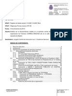 UDEF - 2013 - 12 - 30 - Gürtel - Análisis Documetnación en Sede Principal Correo - Impliaciones PP