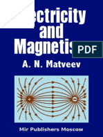 Matveev Electricity and Magnetism