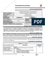 Planeación Estrategica Agronegocios Enero Junio 2014