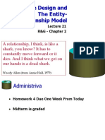 Database Entity Relations