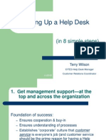 Setting Up a Help Desk