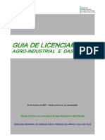 Guia Licenciamento Agro Industrial 03 Outubro 2007