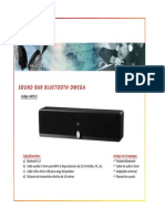 68p213 Sound Bar Bluetooth Omega