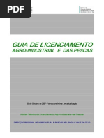 Guia Licenciamento Agro Industrial 03 Outubro 2007