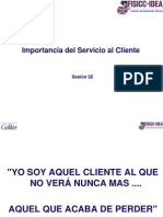 Sesion 02 - Importancia Del Servicio Al Cliente