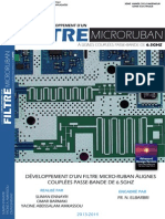 D Eveloppement D'un Filtre Microruban A Lignes Coupl Ees Passe-Bande de 6,5Ghz