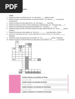 Cruzadinha Com Advebios Imprimir