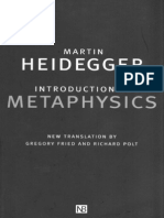 Heidegger Introduction to Metaphysics