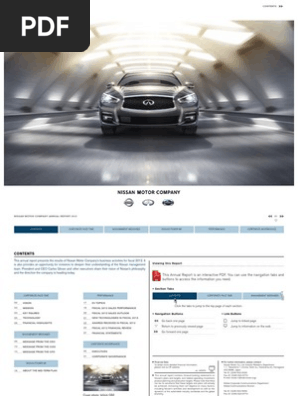 Annual Report Nissan