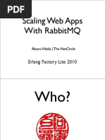 Scaling Web Apps With Rabbitmq: Álvaro Videla - The Netcircle