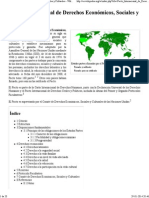 Pacto Internacional de Derechos Económicos, Sociales y Culturales - Wikipedia, La Enciclopedia Libre