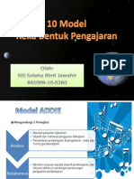 10 Model Rekabentuk Pengajaran