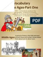 middle ages vocabulary-webquest