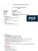 Contoh Rpp Yang Telah Diadaptasi Dengan Pendidikan Karakter