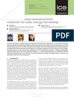 NME - 2011 - 1D Solar Energy Harvesting