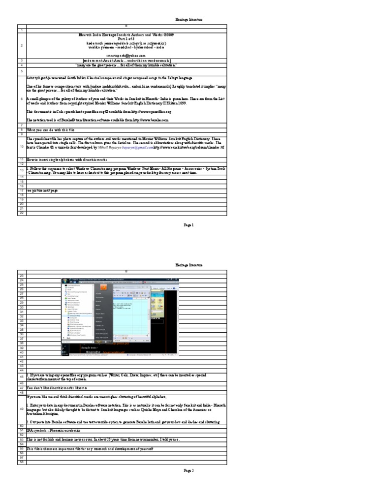 Bharath India Heritage Authors And Works Using Abbreviations C 09 Vedas Sanskrit